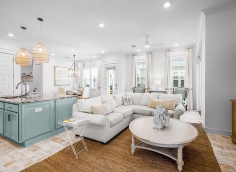 Bright open living area