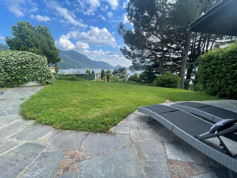 Your garden and view to the lake
