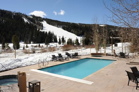 Swim, splash, and play at our resort's refreshing outdoor pool. 