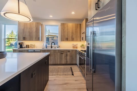 Fully stocked kitchen for your visit