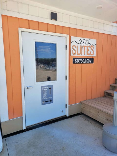 This is the door you enter to get to your suite.