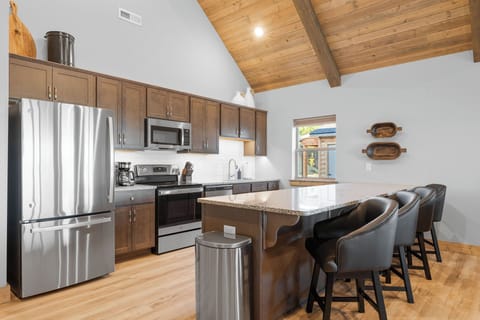 Fully stocked kitchen ready for cooking!