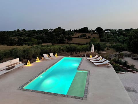 The stunning countryside as the sun goes down