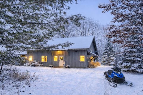 Riverside Cottage in Winter