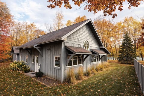 Riverside Cottage in Autumn