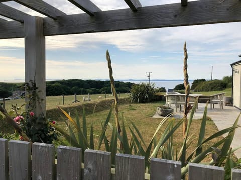 Sea views from the garden and patio