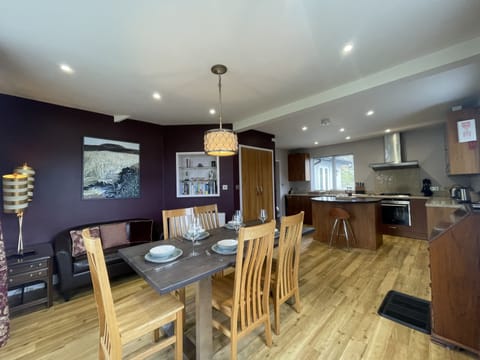 This is a beautiful, spacious area for the whole family to gather