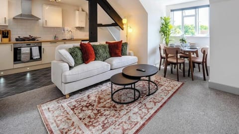 LIVING ROOM, DINING AND KITCHEN SHOT