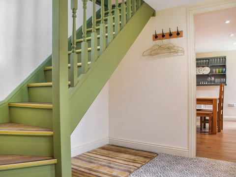 Stairs | Swift Cottage - East Ridge Farm Holiday Cottages, Staithes, near Saltburn-by-the-Sea