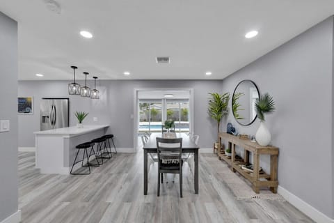 Kitchen and Dining Area