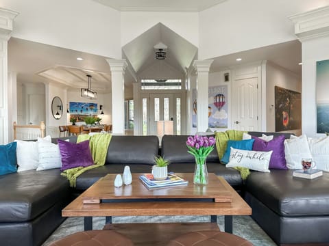 open layout living room