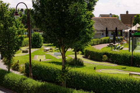 View on the mini-golf