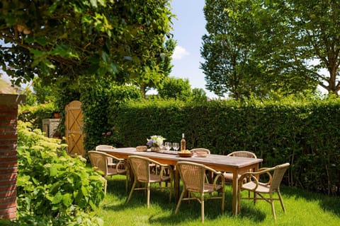 Tranquil sunny garden