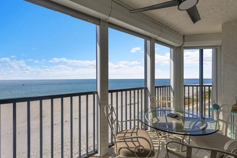 Take in endless Gulf views from the 8th-floor balcony of this beautiful Shamron Beach Condo—your front-row seat to paradise here on Ft Myers Beach.