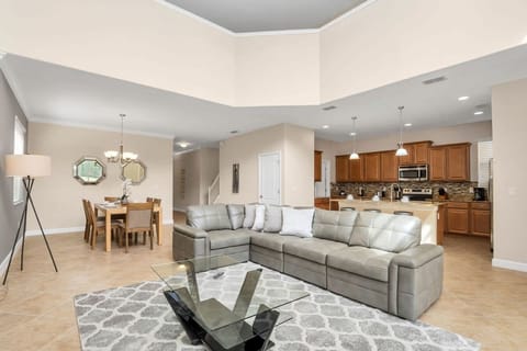 Bright And Open Living Room With Modern Furnishings