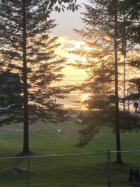 Enjoy the gorgeous sunsets over Houghton Lake.