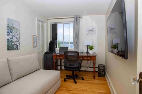 The lake may be too distracting to getting my work done