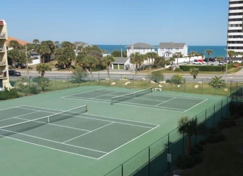 Tennis courts (shown) and pickle ball courts on site