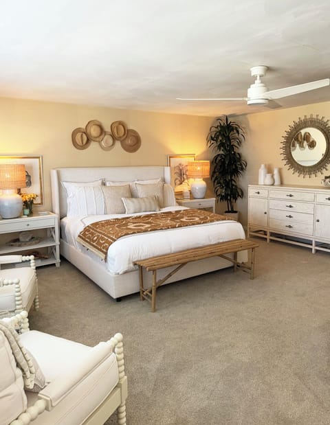 Primary Suite with a king and twin air mattress 