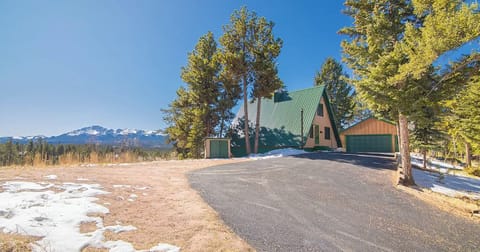 View you will see as you drive up the driveway