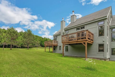 Right on the golf course!