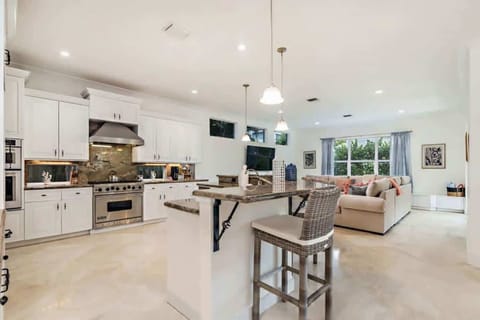 Gregory Place Kitchen and Living Room