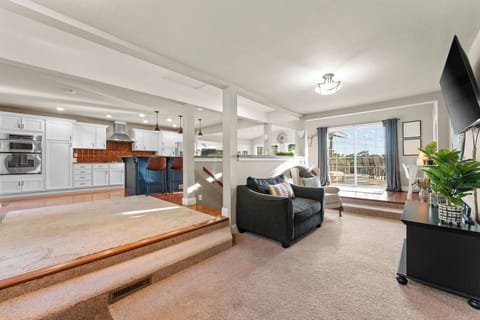 Spacious floor plan with two living areas on the main level