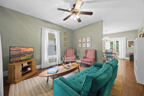 Living Room: Bright, bold, and beautiful. Settle into comfort in our inviting living space!