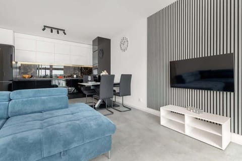 The elegant living room perfect for both relaxation and entertainment.