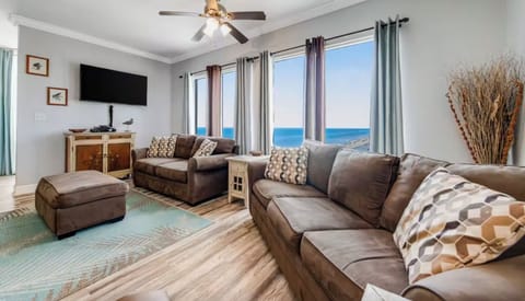 Gulf-front Living Room