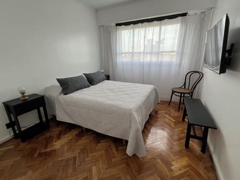 Bedroom with open view. Lots of light all day long.