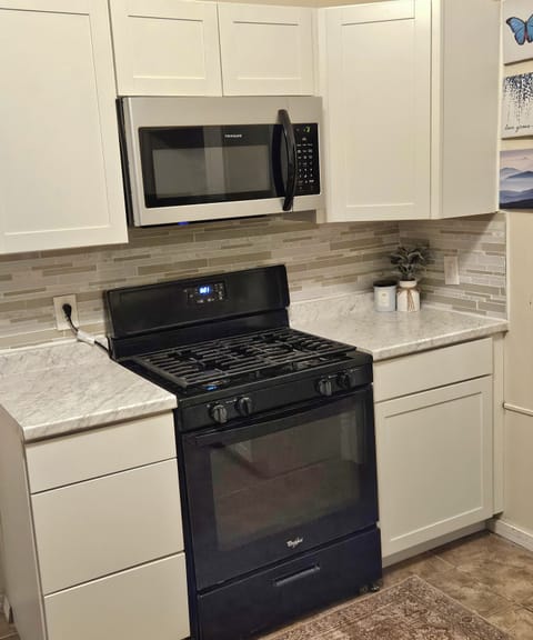 kitchen with gas stove 