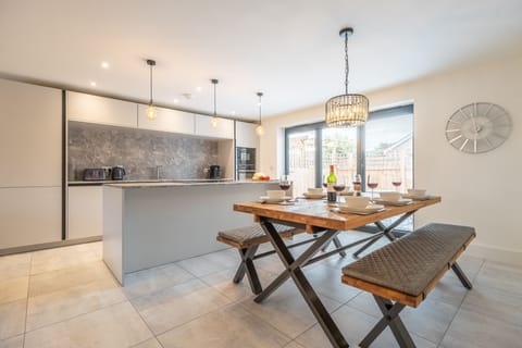 Ground Floor: The kitchen/dining area