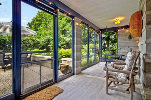 You will love relaxing on the screen porch overlooking the backyard