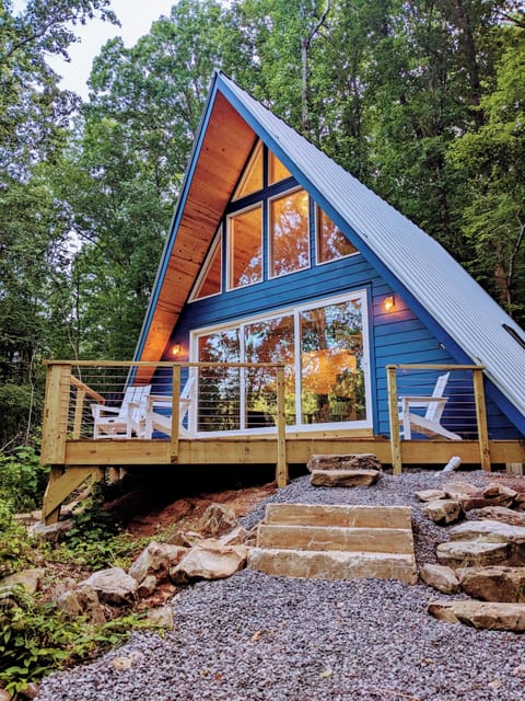 Pinnacle - our Lovely Modern A-Frame!