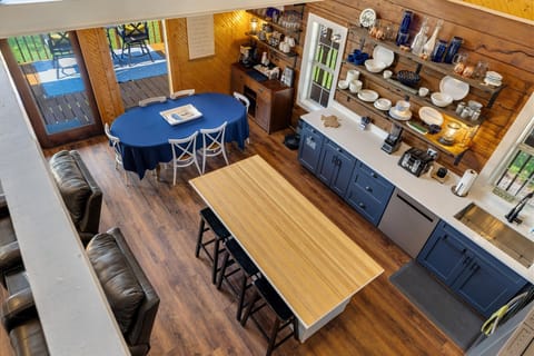 Kitchen and dining area