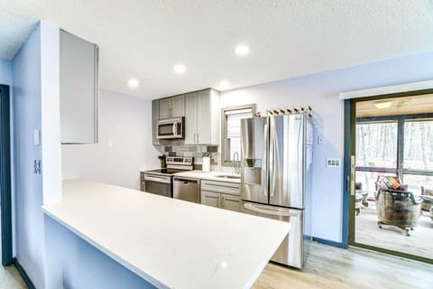 Indoors, Microwave, Refrigerator, Sink, Kitchen