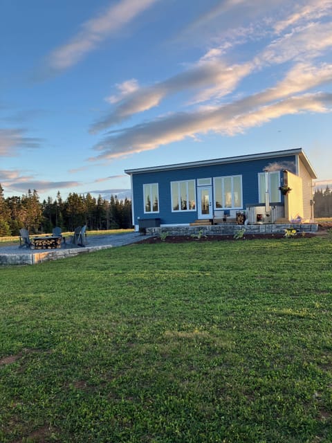 Front view of the cottage