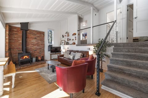 A cozy space to gather, read, or stream your favorite shows