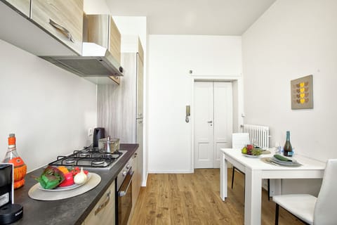 Kitchen and dining area