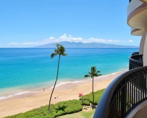Soak in sweeping ocean views from your private balcony.