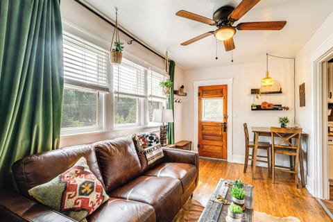 Manitou Springs Vacation Rental | 2BR | 1BA | 670 Sq Ft | Stairs to Access