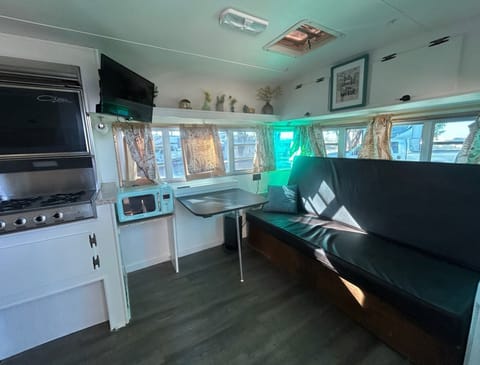 Welcome to the Living Room! The couch is comfy, and the table fits perfectly.