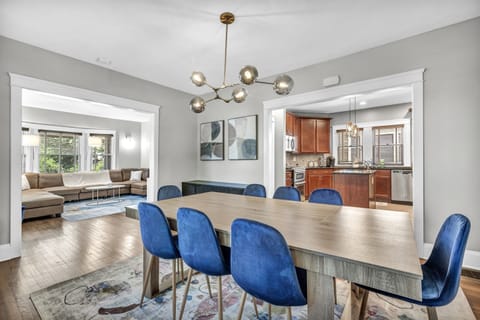 Our chic dining room awaits.