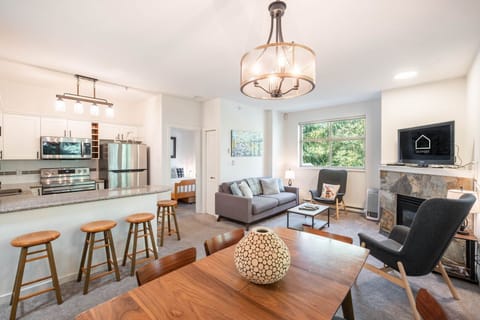 Dining and living area