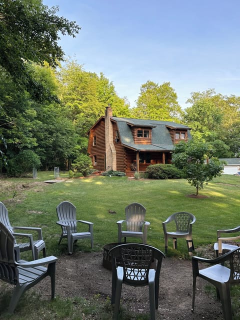 Out door fireplace: fires are subject to the weather and laws for outdoor fires