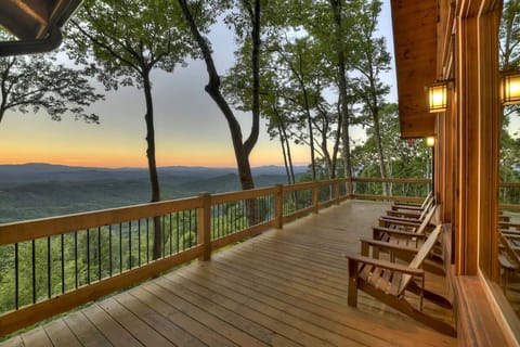 Upstairs Back Porch