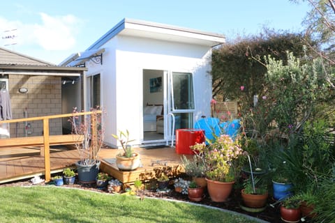Self contained cabin sleepout. 