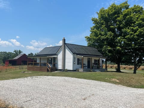 Side view- Beautiful farm setting