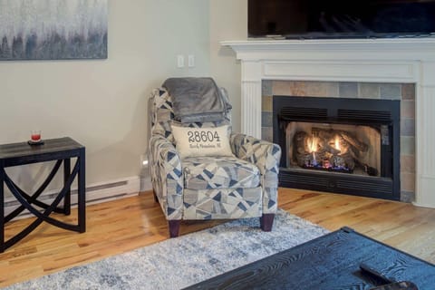 Living Room with Fireplace